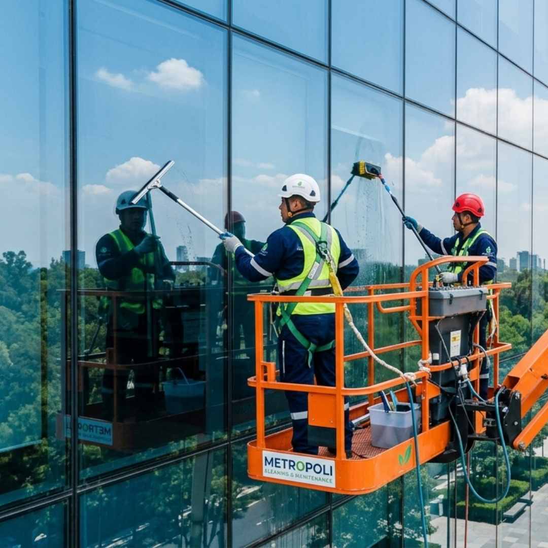 Mantenimiento y limpieza industrial en alturas