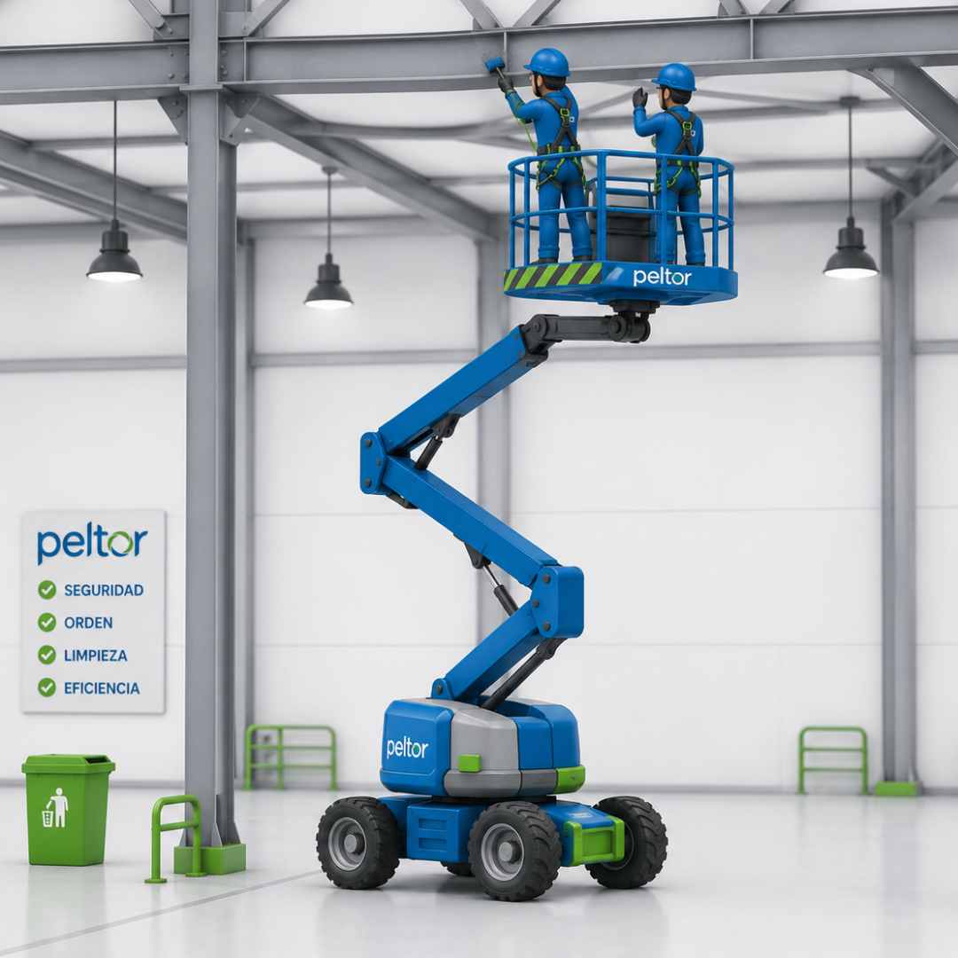 Equipamiento técnico para limpieza en altura