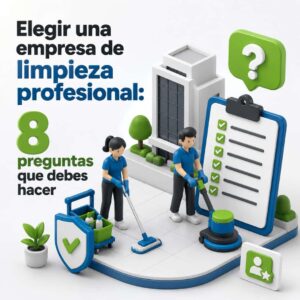 Elegir una empresa de limpieza